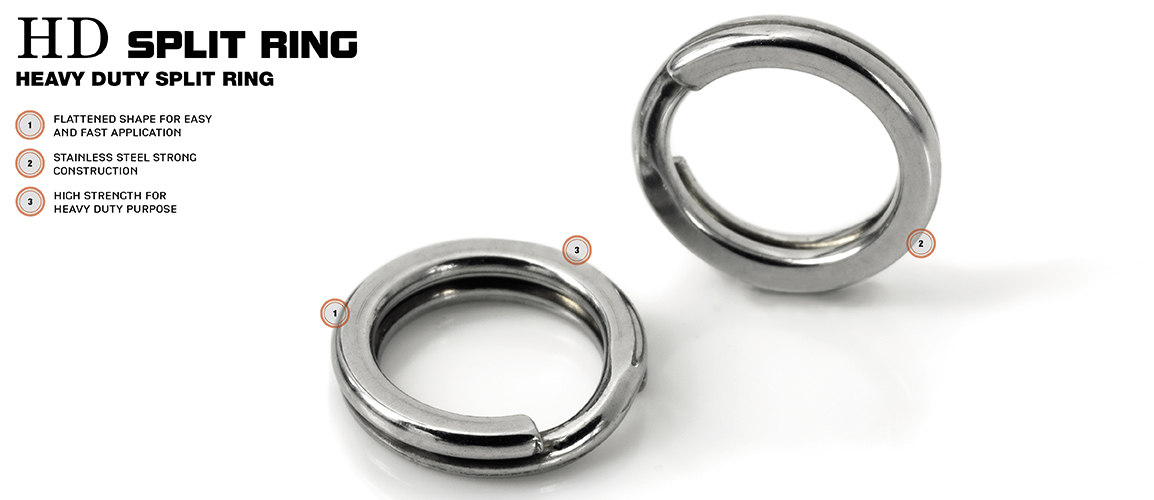 Mikado Split Ring - Strong - Size 8X0.8mm.